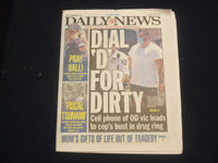 2020 JULY 23 NEW YORK DAILY NEWS NEWSPAPER - MLB SEASON TO START TONIGHT