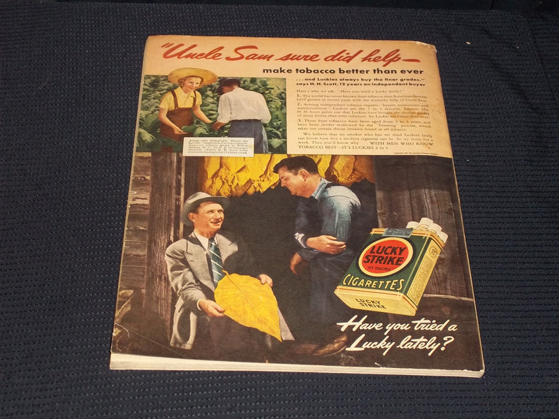 1940 APRIL TRUE STORY MAGAZINE - SUSAN HAYWARD FRONT COVER - E 15096