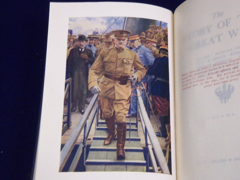 1916 THE STORY OF THE GREAT WAR PUB. BY P. F. COLLIER & SON 6 VOLUMES - KD 1415