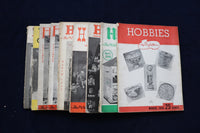 1940-1943 HOBBIES MAGAZINE - LOT OF 9 - O 3575