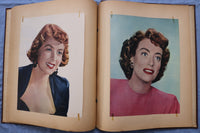 1940'S MOVIE STAR PHOTOS SCRAPBOOK - LARRY PARKS - RONALD REAGAN - E 26467