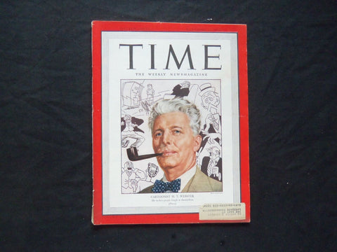 1945 NOVEMBER 26 TIME MAGAZINE - H.T. WEBSTER - T 996