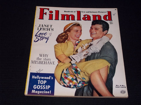 1951 DECEMBER FILMLAND MAGAZINE - TONY CURTIS & JANET LEIGH COVER - E 14145