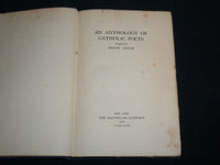 1926 AN ANTHOLOGY OF CATHOLIC POETS HARDCOVER BOOK BY SHANE LESLIE - KD 6941
