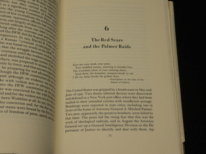 1973 POLITICAL PRIONERS IN AMERICA BOOK INSCRIBED BY CHARLES GOODELL - D 565