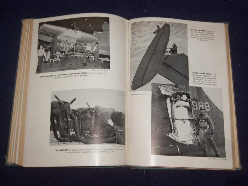 1945 THE AVAIATION ANNUAL OF 1945 HARDCOVER BOOK - KD 9080