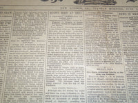 1885 JUNE 2 THE DAY NEWSPAPER - VICTOR HUGO FUNERAL - BASEBALL - NP 2152D