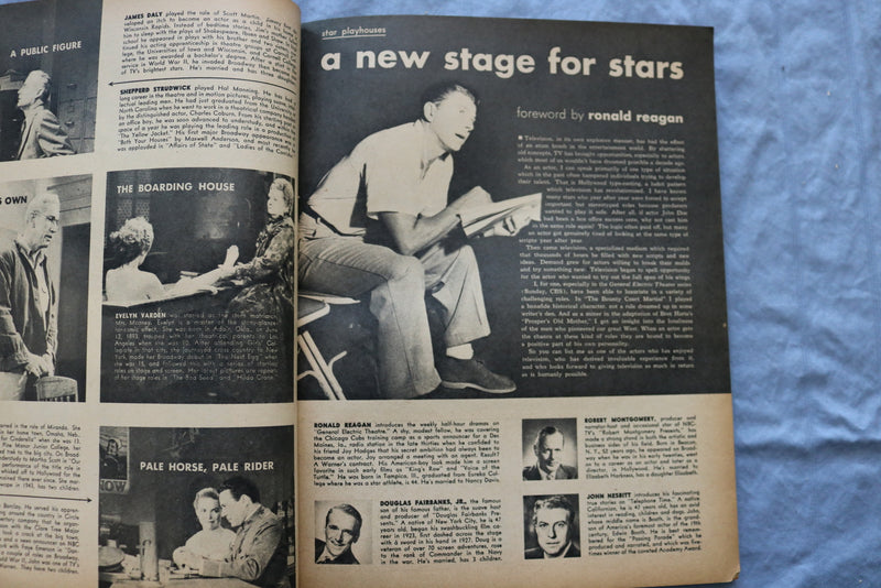 1956-57 WHO'S WHO IN TELEVISION AND RADIO MAGAZINE - PERRY COMO COVER - ST 1003E