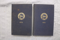 1958-1973 THE CRUISING CLUB OF AMERICA-HARDCOVER BOUND VOLUMES -LOT OF 12- KD 6Q