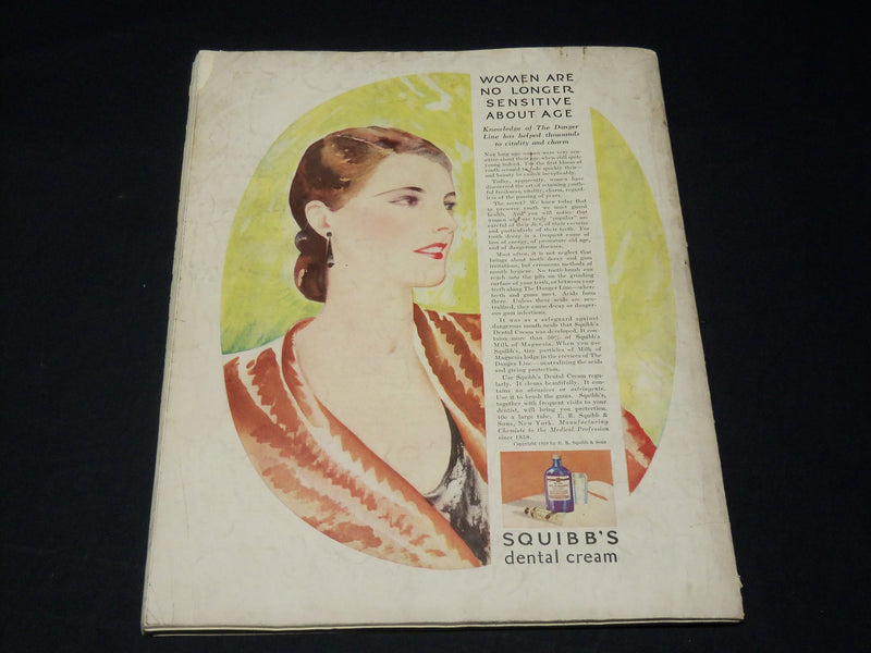 1929 AUGUST WOMAN'S HOME COMPANION MAGAZINE - BEAUTIFUL FRONT COVER - F 567P
