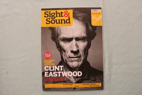2008 SEPTEMBER SIGHT & SOUND MAGAZINE - CLINT EASTWOOD COVER - E 19463