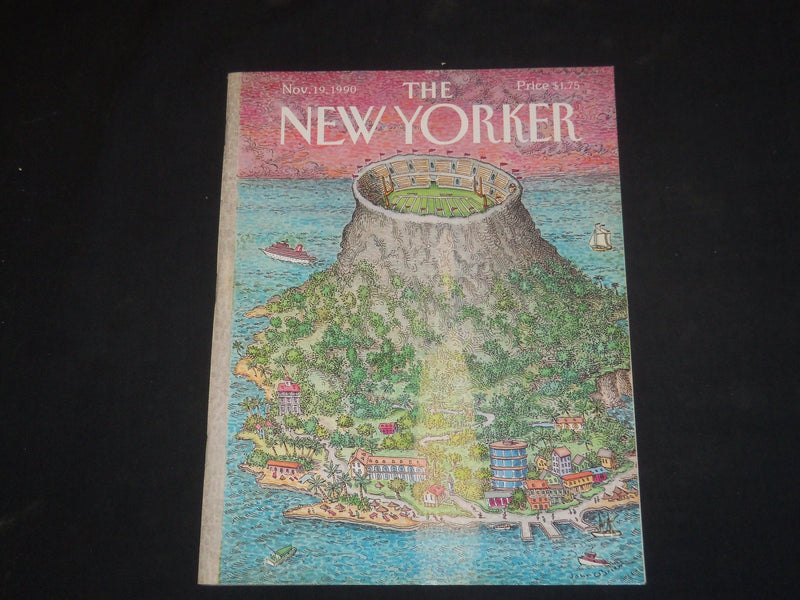 1990 NOVEMBER 19 THE NEW YORKER MAGAZINE - ILLUSTRATED COVER - NY 1459