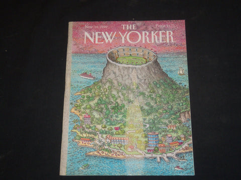 1990 NOVEMBER 19 THE NEW YORKER MAGAZINE - ILLUSTRATED COVER - NY 1459