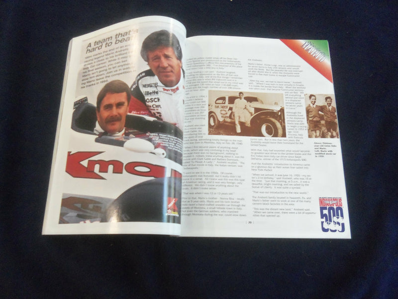 1994 MAY 29 78TH INDIANAPOLIS 500 RACING PROGRAM - GREAT PHOTOS - SP 6599F