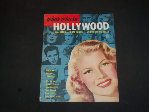 1948 WHO'S WHO IN HOLLYWOOD MAGAZINE - RITA HAYWORTH - SP 7885