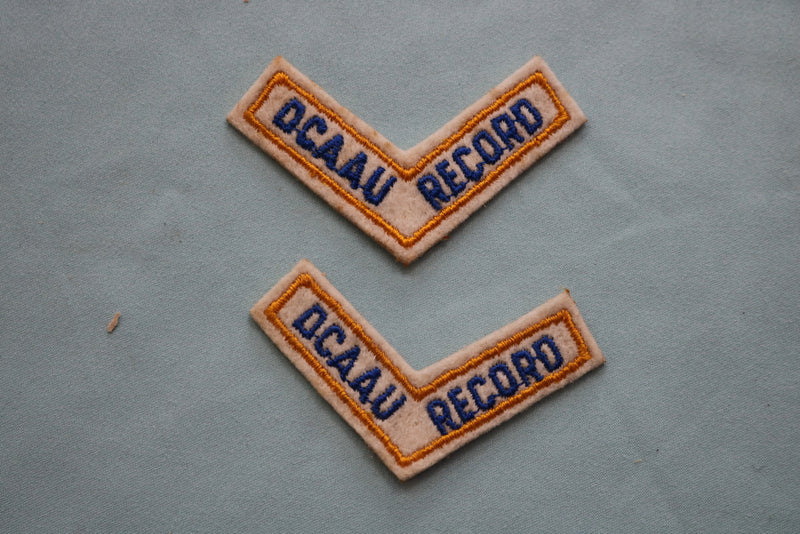 1960'S DCAAU SWIMMING PATCHES - LOT OF 6 - K 2522
