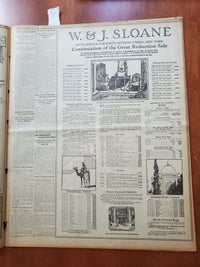 1921 NOV 22 NEW YORK TIMES NEWSPAPER-FRANCE NOT TO DEFEND LIBERTY ALONE -NT 8006