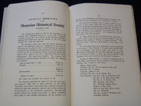 1902-1940 TRANSACTIONS OF THEMORAVIAN HISTORICAL SOCIETY LOT OF 15 - O 2930F