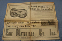1958 MAY FORT WAYNE SENTINEL & JOURNAL - PROGRESS SECTIONS - LOT OF 2 - NP 8544