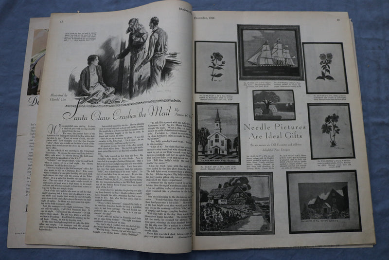 1929 DECEMBER THE MODERN PRISCILLA MAGAZINE -ILLUSTRATIONS/STORIES/ADS- SP 4783G