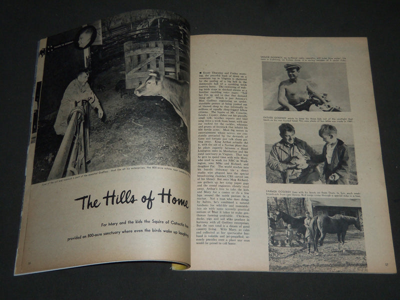 1950 SPRING RADIO ALBUM MAGAZINE - ARTHUR GODFREY COVER - ST 4921