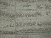 1846 DECEMBER 19 MASSACHUSETTS PLOUGHMAN -PROF. MITCHEL- DANIEL WEBSTER- NP 5139