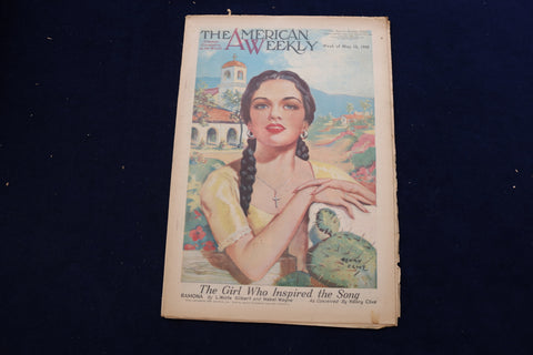 1949 MAY 15 AMERICAN WEEKLY MAGAZINE - RAMONA COVER - E 22647