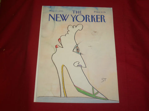 1993 MAY 17 NEW YORKER MAGAZINE FRONT COVER ONLY - GREAT ART FOR FRAMING