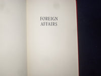 1984 FOREIGN AFFAIRS HARDCOVER BOOK BY ALISON LURIE -SIGNED 1ST EDITION- KD 8971