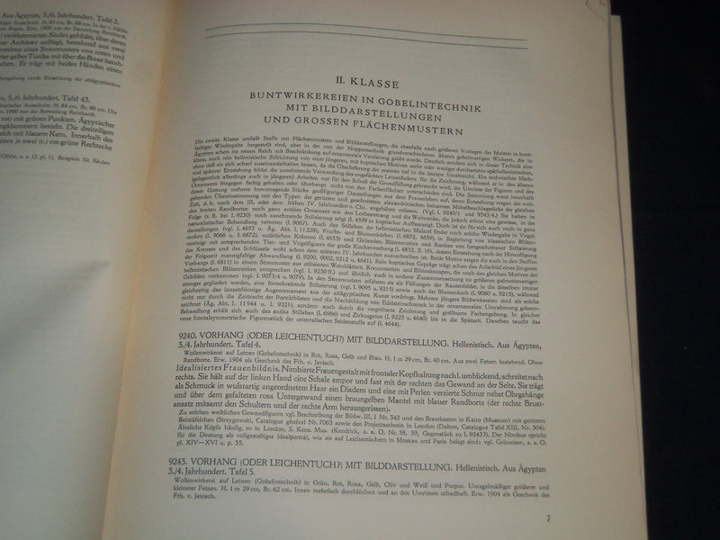 1976 SPATANIKE UND KOPTISCHE STOFFE VOLUME BY O. WULFF AND W. F. VOLBACH - Z 59