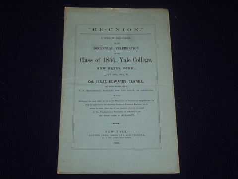 1866 CLASS OF 1855 YALE COLLEGE 