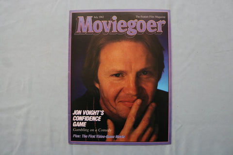 1982 JULY MOVIEGOER MAGAZINE - JON VOIGHT COVER - E 19797