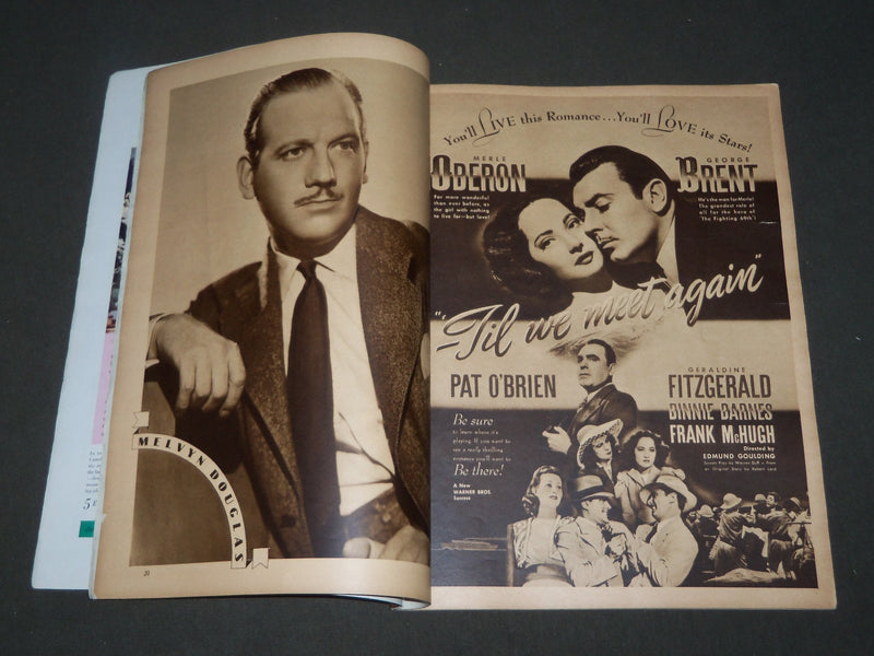1940 MAY MODERN SCREEN MOVIE MAGAZINE - GINGER ROGERS COVER - NICE ADS - M 130