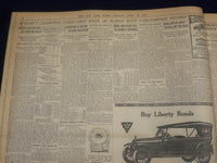 1918 APRIL 22 NEW YORK TIMES- FRENCH AND AMERICANS REGAIN LOST TRENCHES- NT 8220