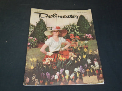 1936 APRIL DELINEATOR MAGAZINE - ILLUSTRATED COVER - SP 6931