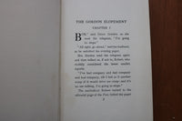 1904 THE GORDON ELOPEMENT HARDCOVER BOOK BY CAROLYN WELLS & HARRY TABER- KD 9609