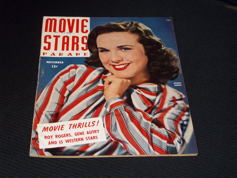 1944 NOVEMBER MOVIE STARS PARADE MAGAZINE - DEANNA DURBIN COVER - E 13938
