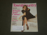 2010 JULY TOWN & COUNTRY MAGAZINE - DONNA KARAN COVER - B 2355