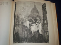 1928 A LONDON REVERIE BOOK BY JOSEPH PENNELL & J. C. SQUIRE - DRAWINGS - KD 2622