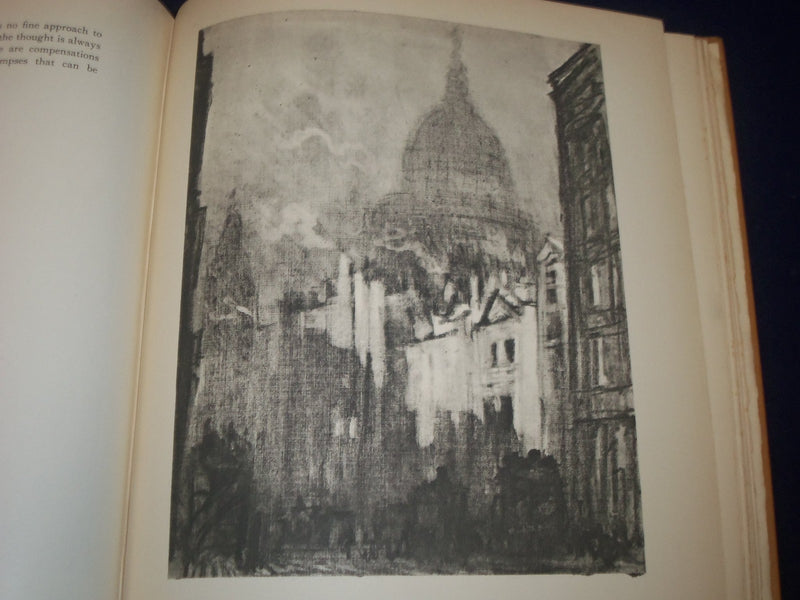 1928 A LONDON REVERIE BOOK BY JOSEPH PENNELL & J. C. SQUIRE - DRAWINGS - KD 2622