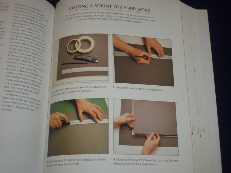 2004 DRAWING TECHNIQUES MASTER CLASS HARDCOVER BOOK - 736 PAGES - KD 2803
