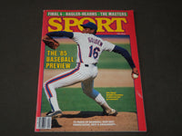 1985 APRIL SPORT MAGAZINE - DWIGHT GOODEN COVER - CW 325