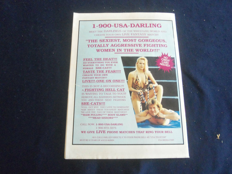 1991 WRESTLING FURY MAGAZINE - THE FOUR HORSEMEN COVER - ST 4628Z