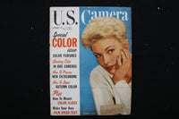 1955 NOVEMBER U.S. CAMERA MAGAZINE - KIM NOVAK COVER - E 25430