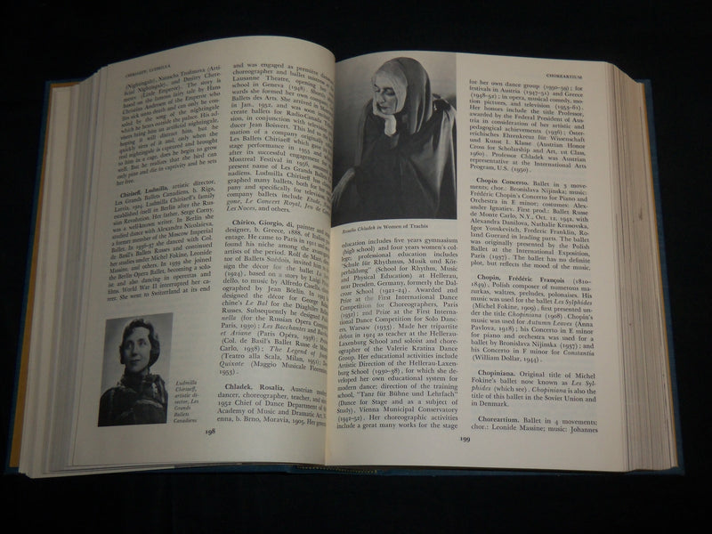 1967 THE DANCE ENCYCLOPEDIA HARDCOVER BOOK - REVISED EDITION - KD 7027
