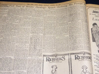 1920 AUGUST 29 NEW YORK TIMES - COX STIRS ENTHUSIASM SPEAKS TWICE - NT 8564