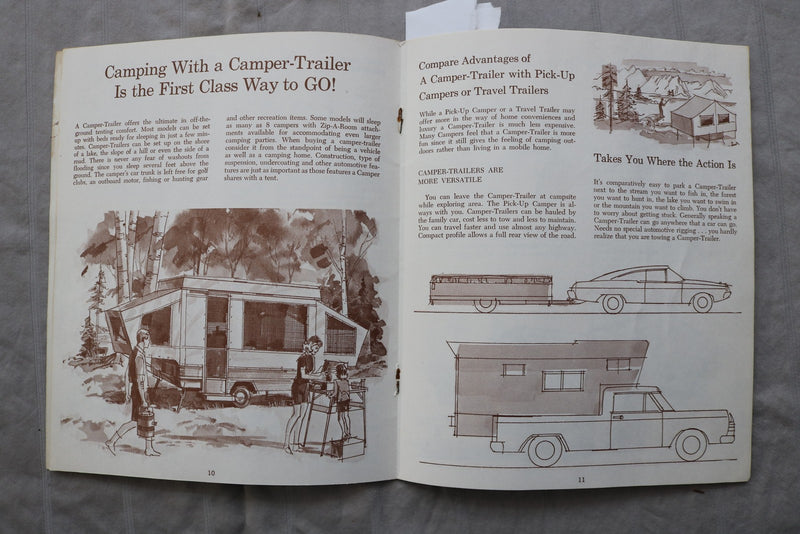 1969 SEARS CAMPING TIPS FROM SIR EDMUND HILLARY - SOFTCOVER BOOK - K 3464