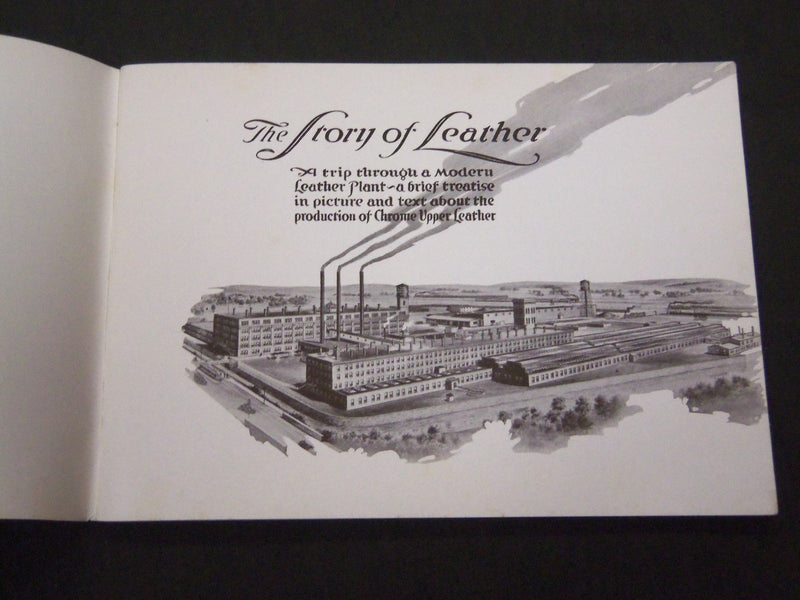 1935 THE STORY OF LEATHER OHIO LEATHER COMPANY PROGRAM - J 2103