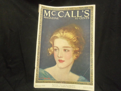 1920 FEBRUARY MCCALL'S MAGAZINE - GREAT PHOTOS AND ADS - ST 1126
