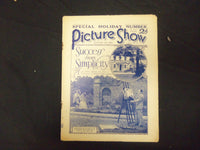 1926 AUGUST 7 PICTURE SHOW MOVIE MAGAZINE - SUCCESS FROM SIMPLICITY - ST 2469